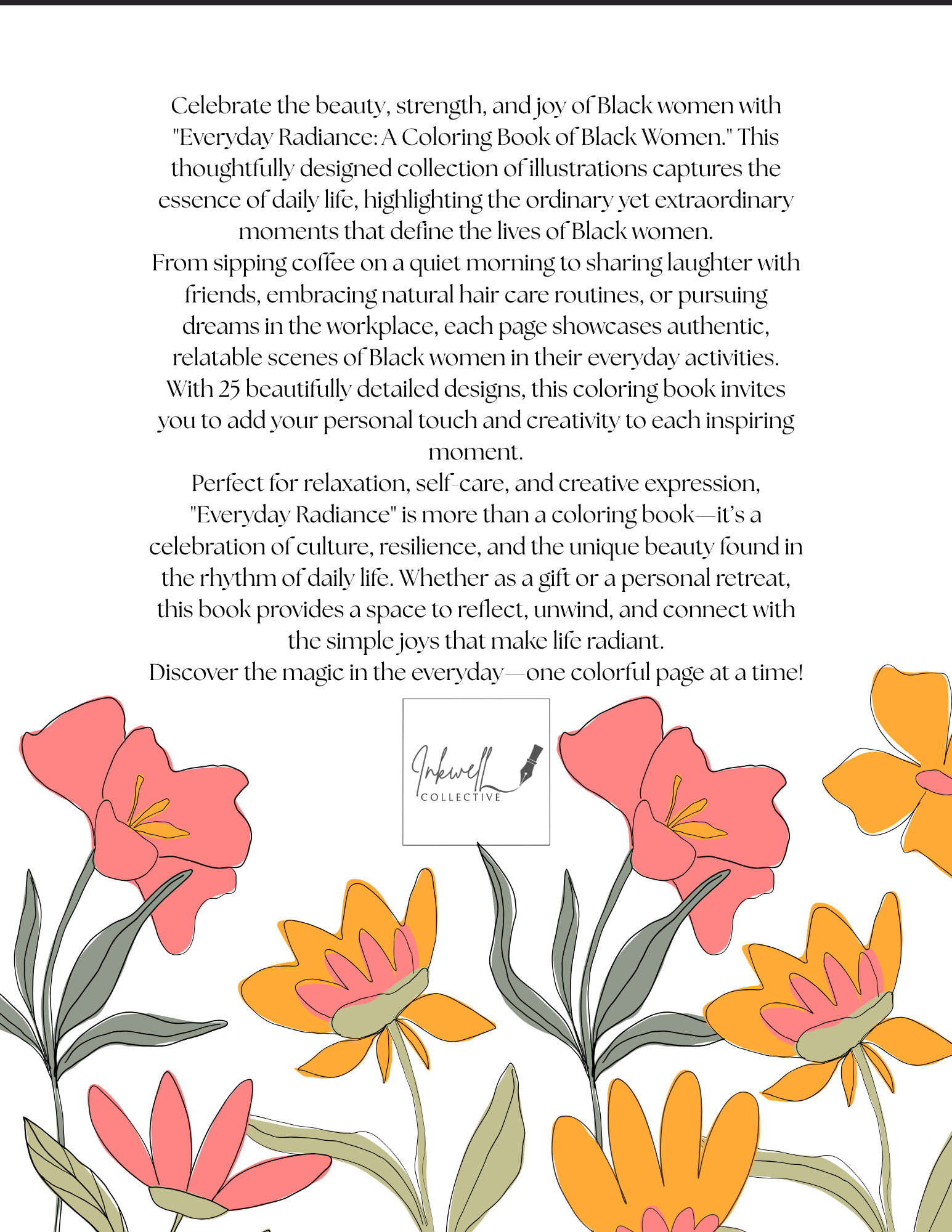 Everyday Beauty Coloring Book