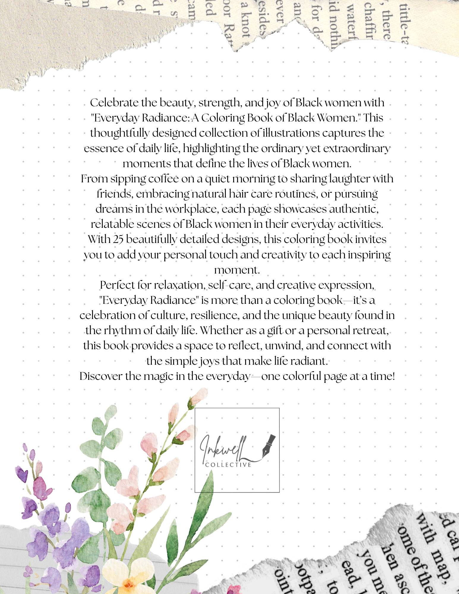 Everyday Radiance Coloring Book