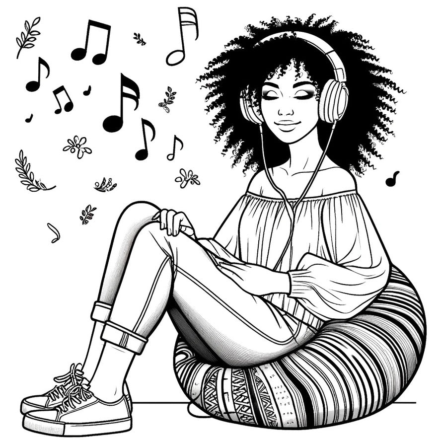 Everyday Beauty Coloring Book