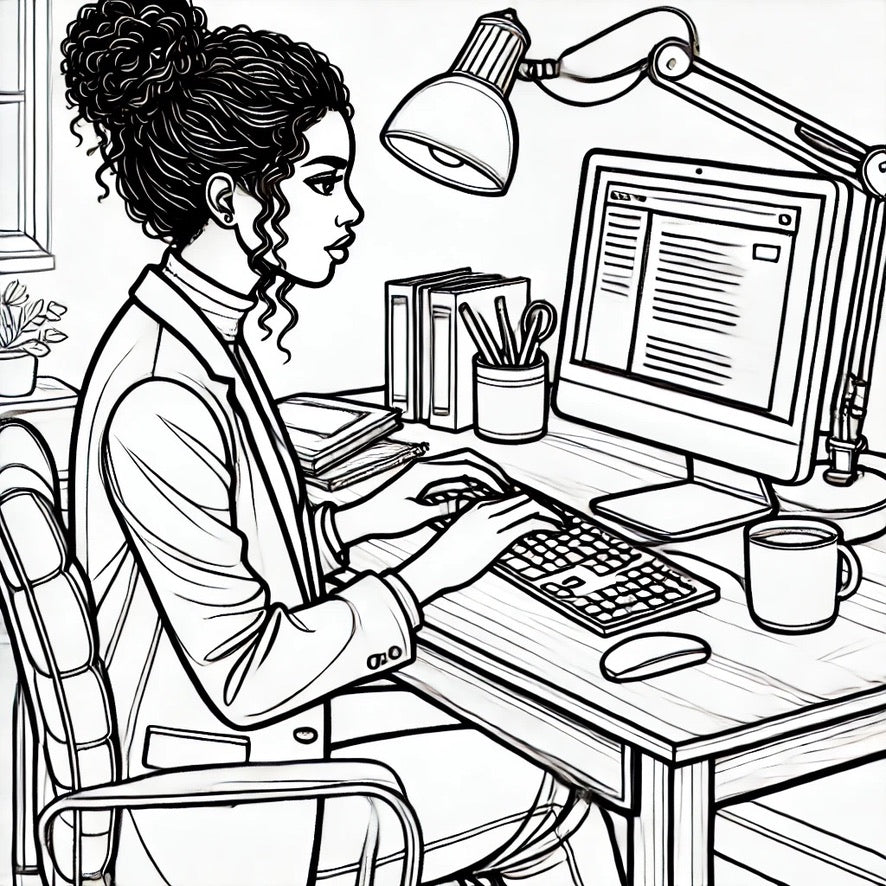 Everyday Radiance Coloring Book