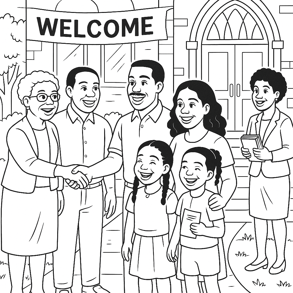 Church and Community Coloring Bundle