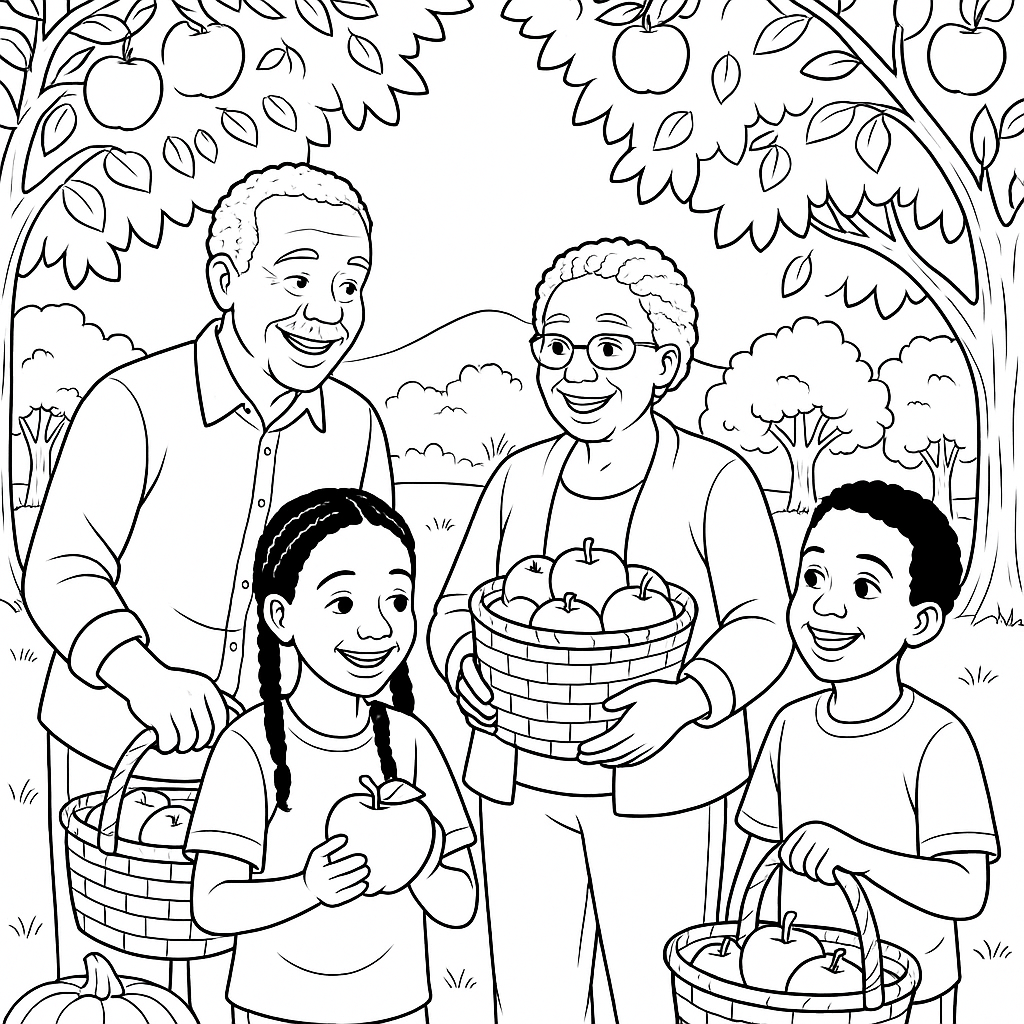 "Legacy and Laughter" Grandparents Coloring Bundle