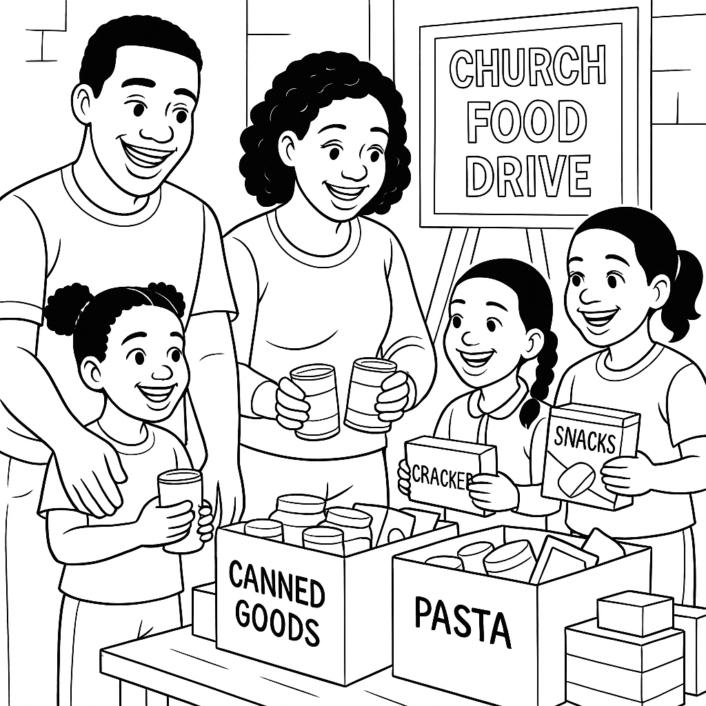 Church and Community Coloring Bundle