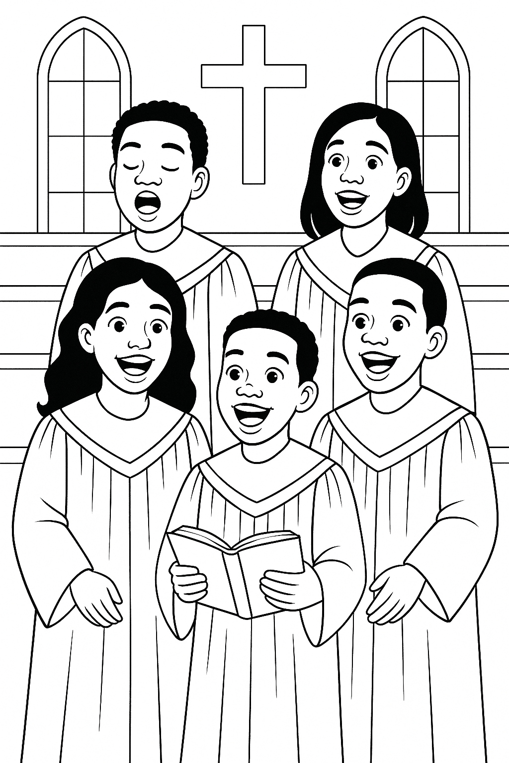 Church and Community Coloring Bundle