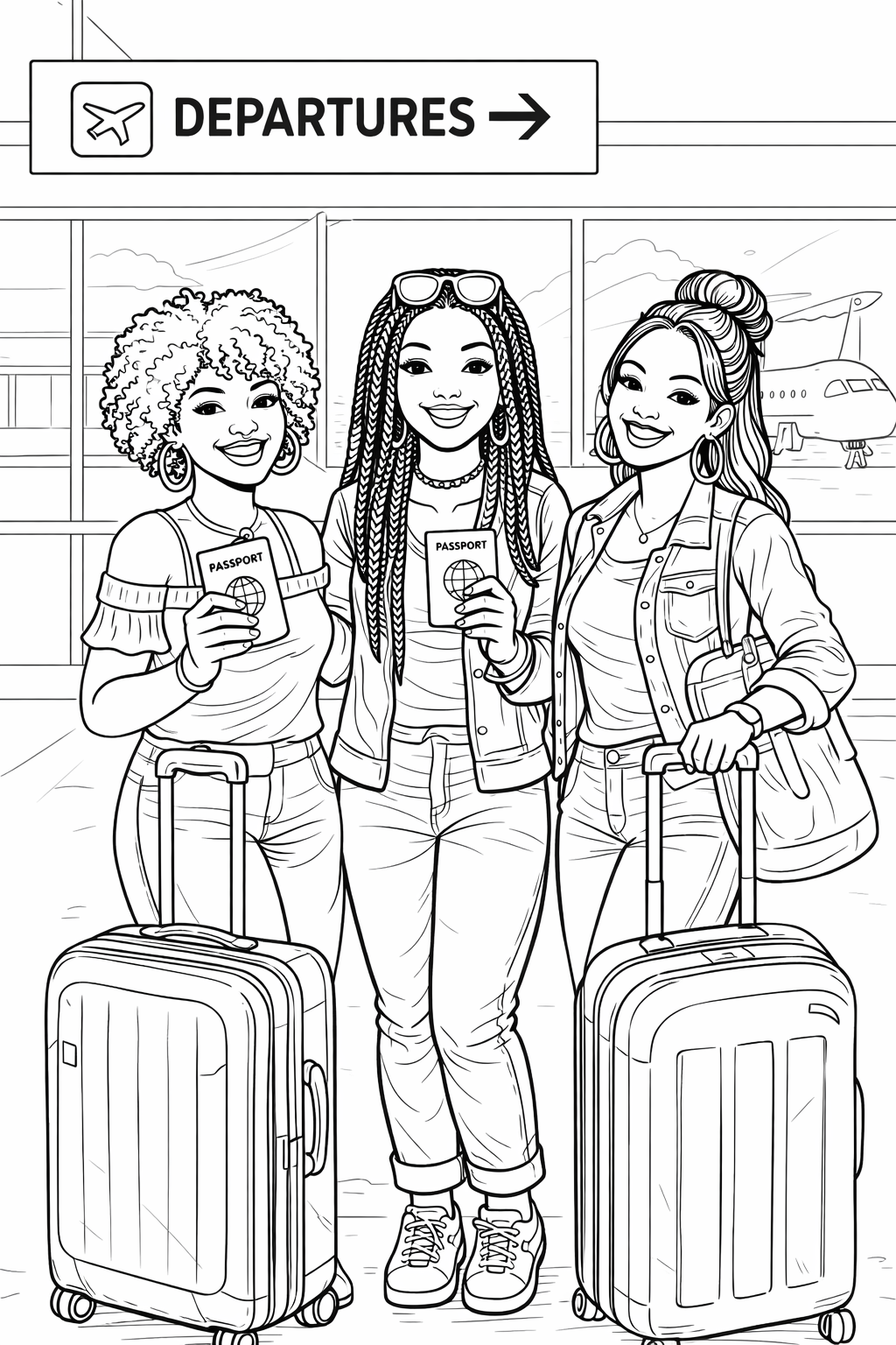 "Best Friends" Coloring Bundle
