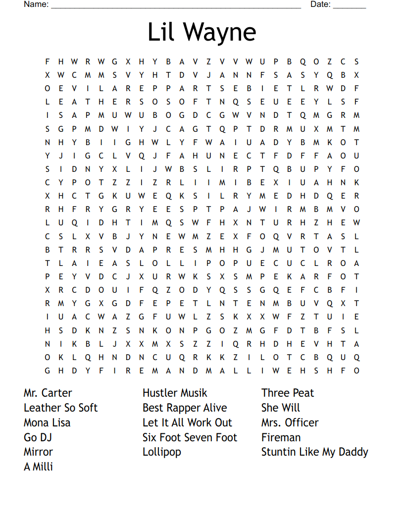 The Playlist Puzzle Book Vol. 2: Hip Hop