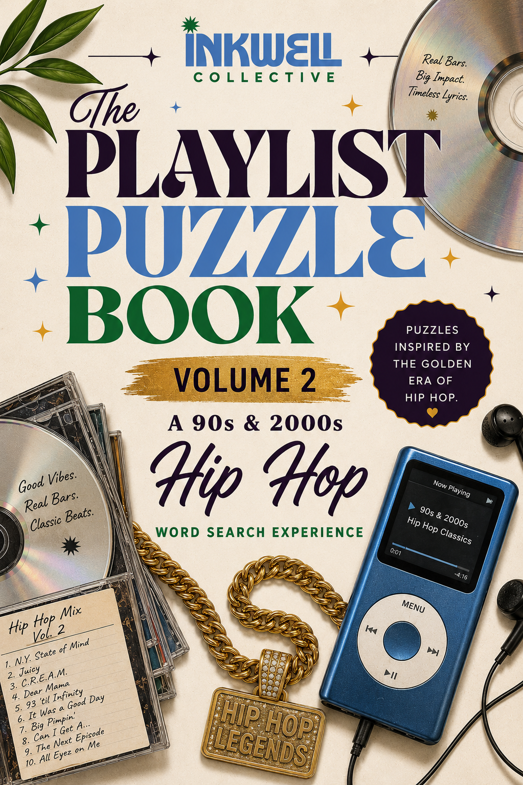 The Playlist Puzzle Book Vol. 2: Hip Hop