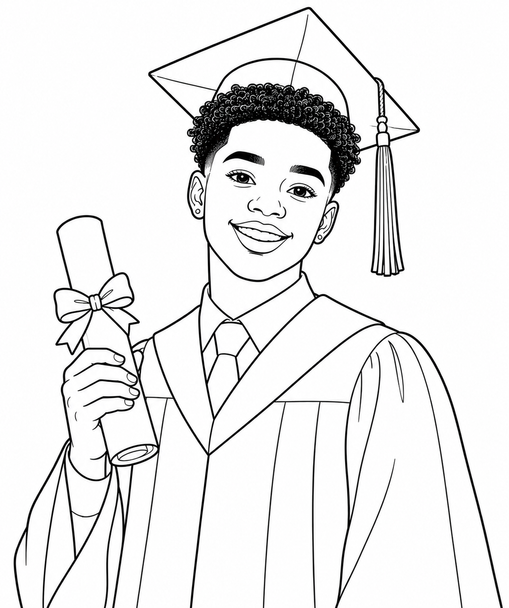 "Senior Year" Coloring Bundle