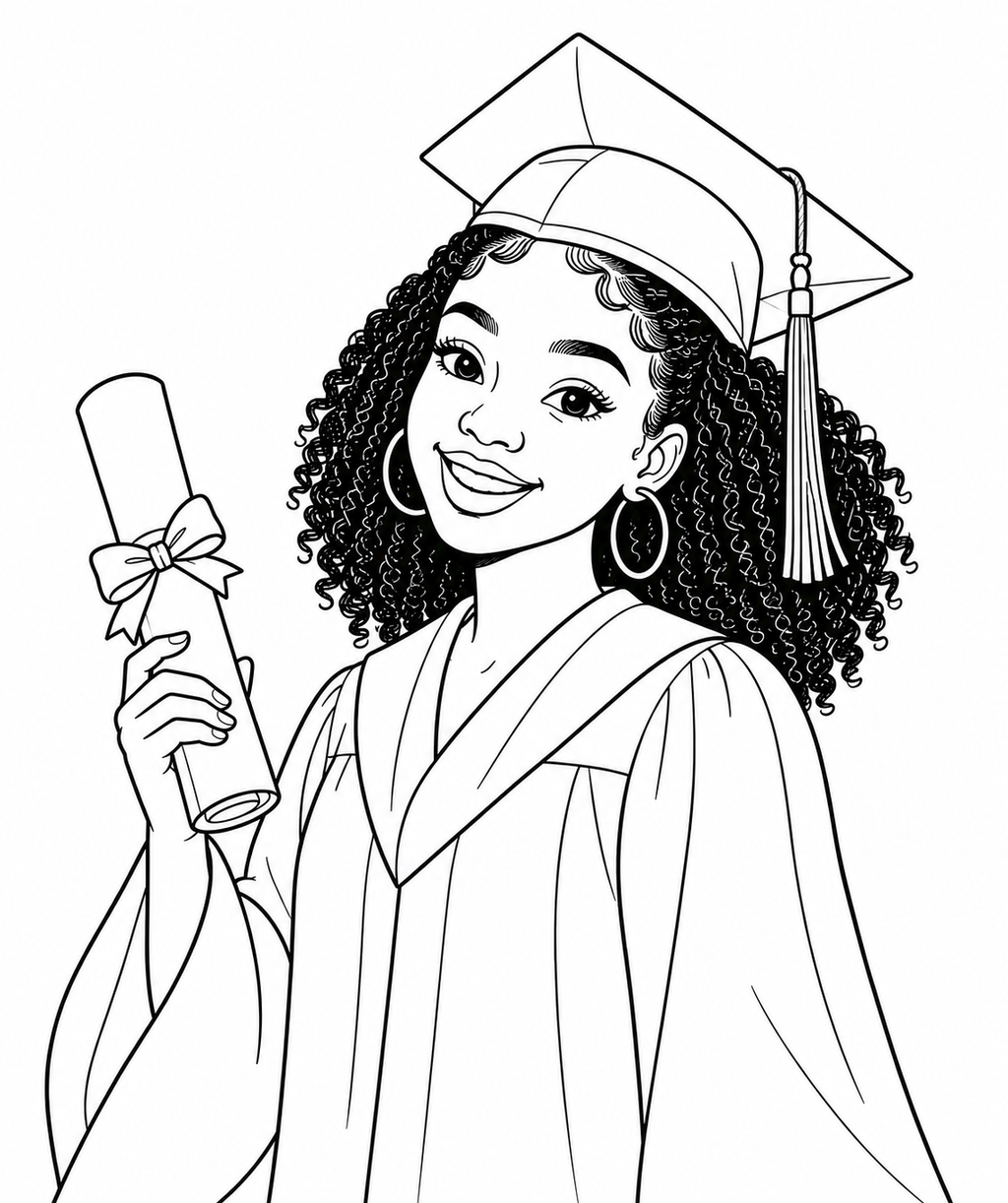 "Senior Year" Coloring Bundle