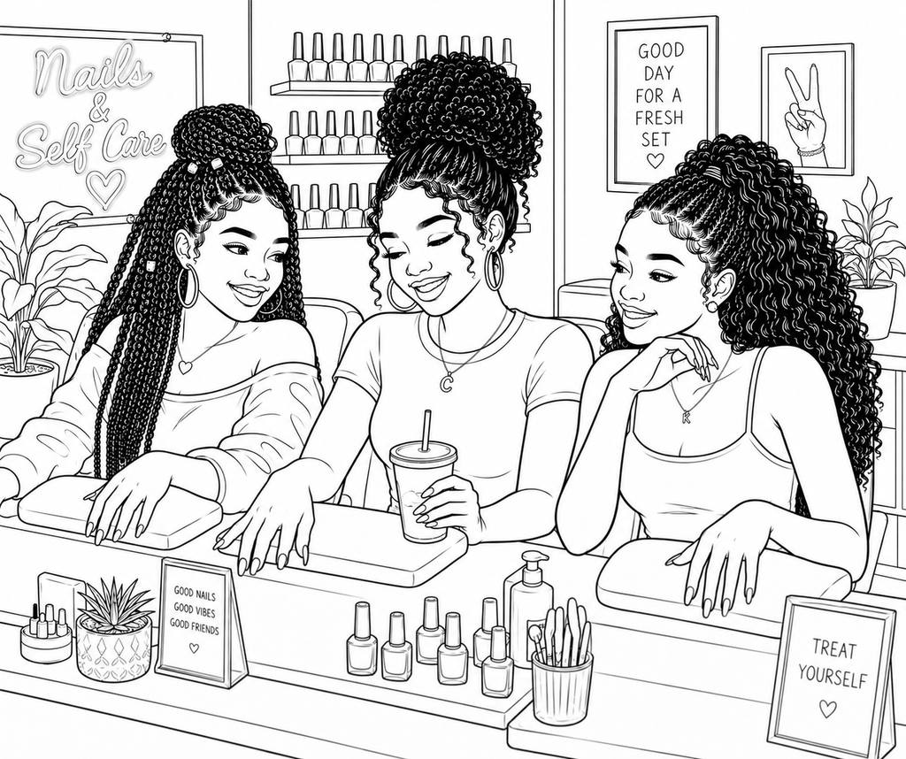 "Best Friends" Coloring Bundle