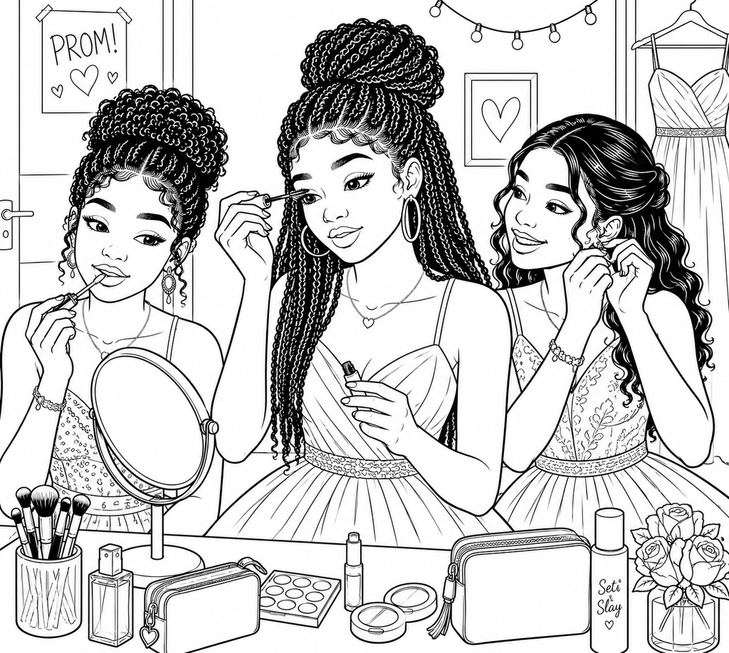 "Senior Year" Coloring Bundle