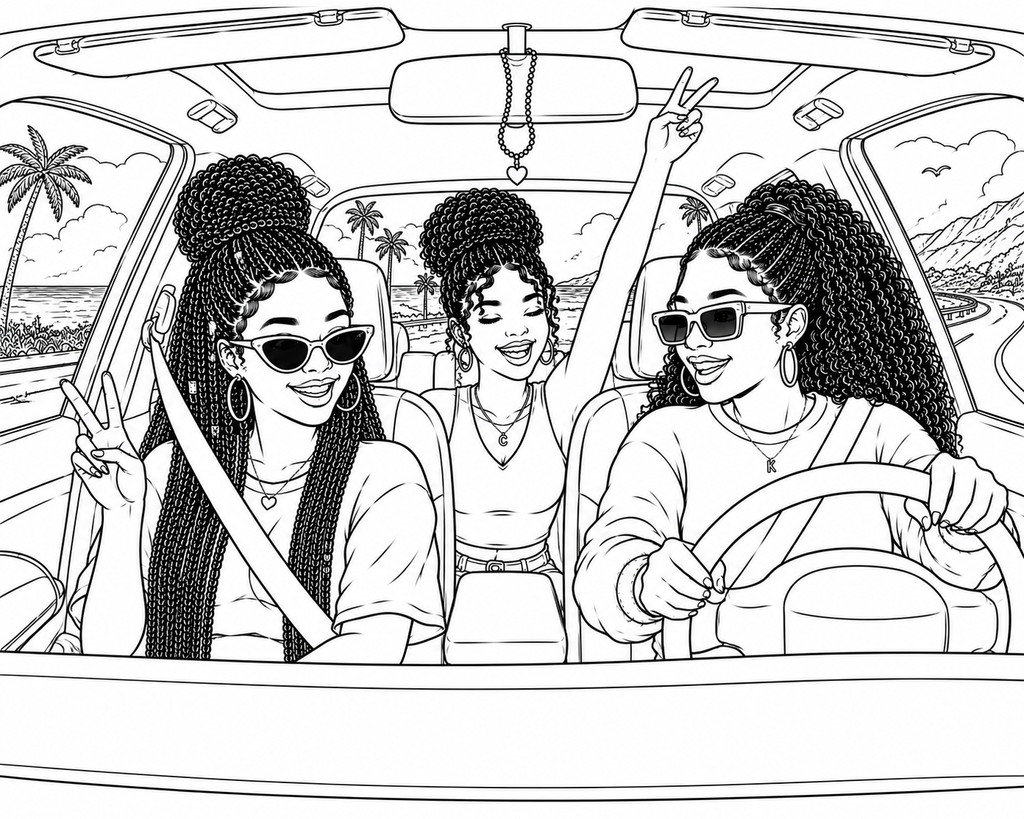 "Best Friends" Coloring Bundle