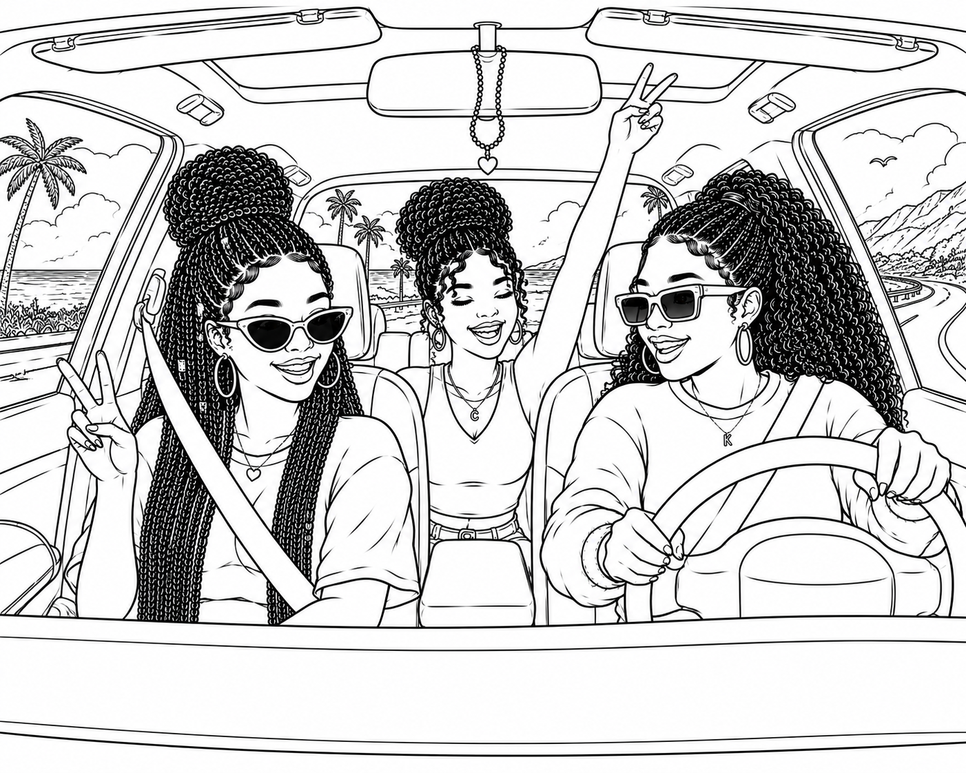 "Best Friends" Coloring Bundle