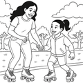 Mothers and Daughters Coloring Bundle